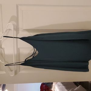 Ladies Medium, green Vince Camuto tank top.